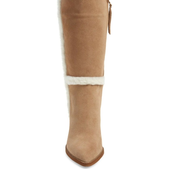 NEW Sam Edelman Ilsa Suede FAUX Fur Lined Boots - Picture 5 of 6